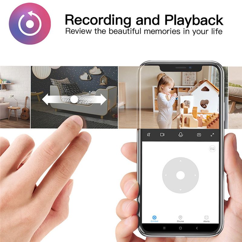 Home Security Wifi Camera - Essential Indoor Wifi Tuya Camera, Baby