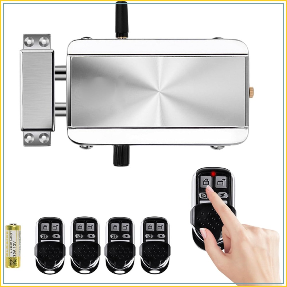 Home Security Doors - Smart Wireless Remote Control Door Lock,