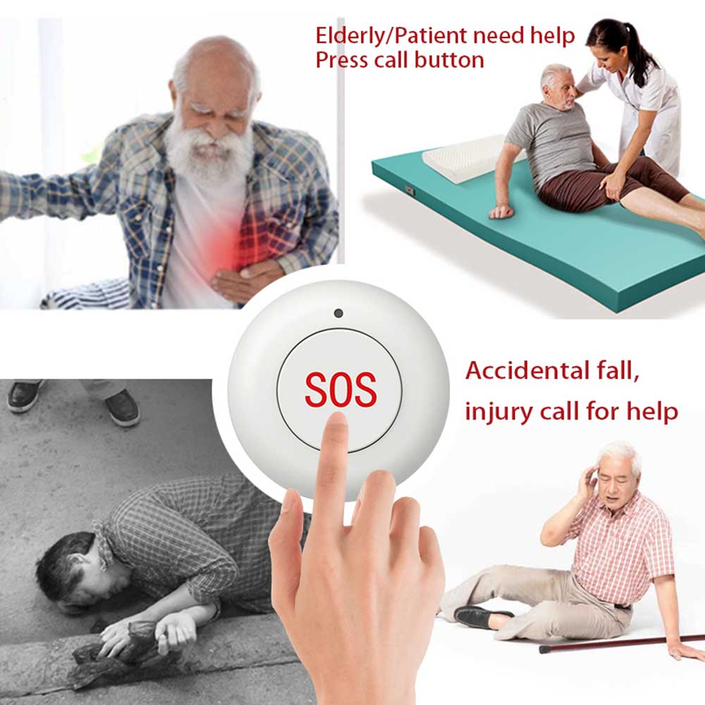 Wireless SOS Button Smart Home - Home Security Technology recensie en prijs