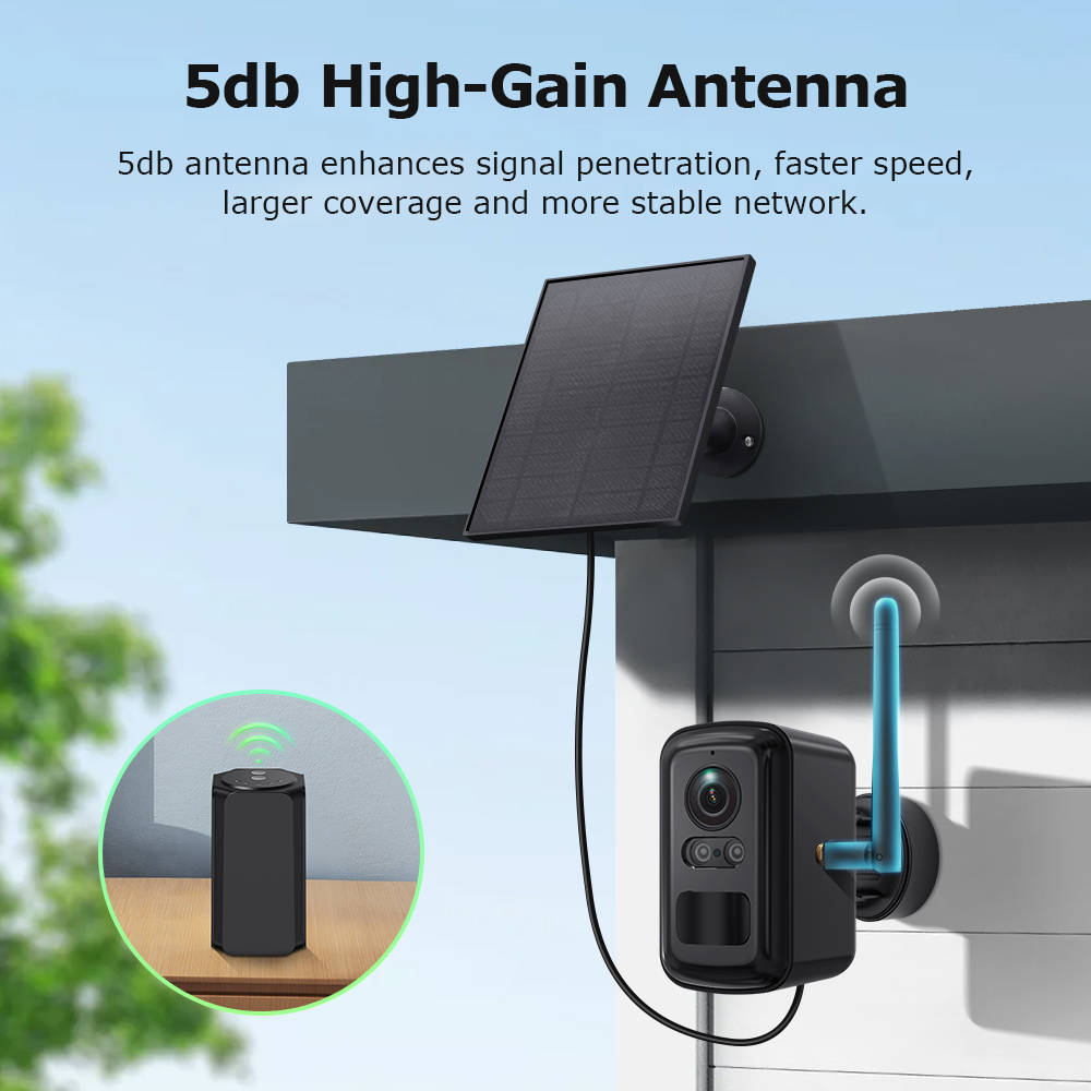 SHIWOJIA 6MP Solar Security Sy - Home Security Cameras No Subscription recensie en prijs