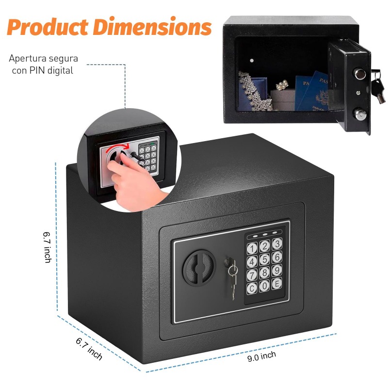 Digital Electronic Safe Box wi - Home Security Installation recensie en prijs