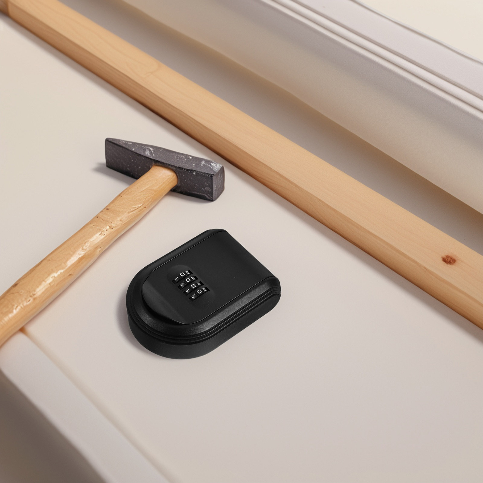 Key Lock Box Wall Mounted Blac - Home Security Key Box recensie en prijs