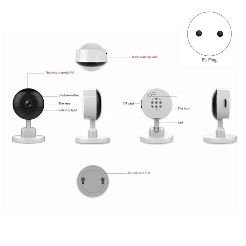 Essential Indoor Wifi Tuya Cam - Home Security Wifi Camera recensie en prijs