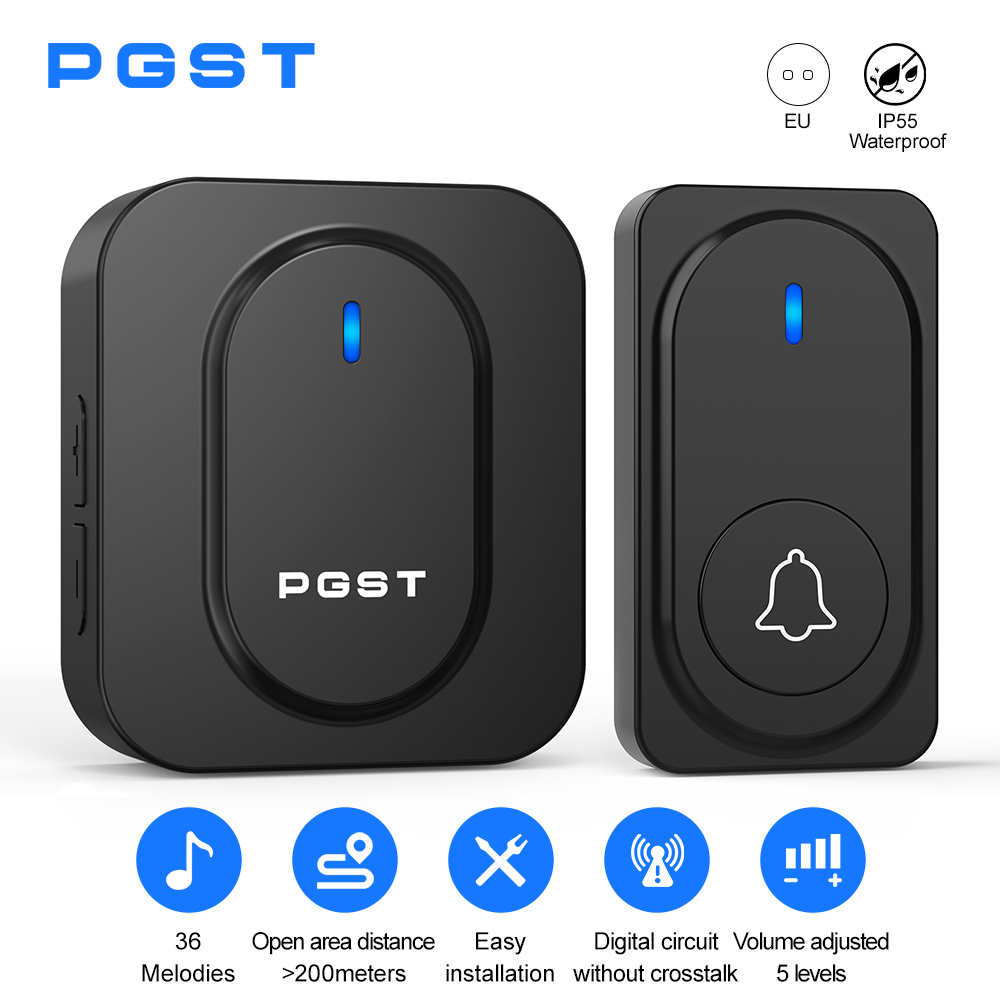 PGST Wireless Doorbell 36 Chim - Home Security Installation recensie en prijs