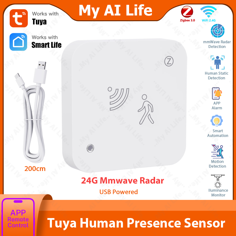 Tuya 24GHz mmWave Radar Human  - Home Security Radar System recensie en prijs