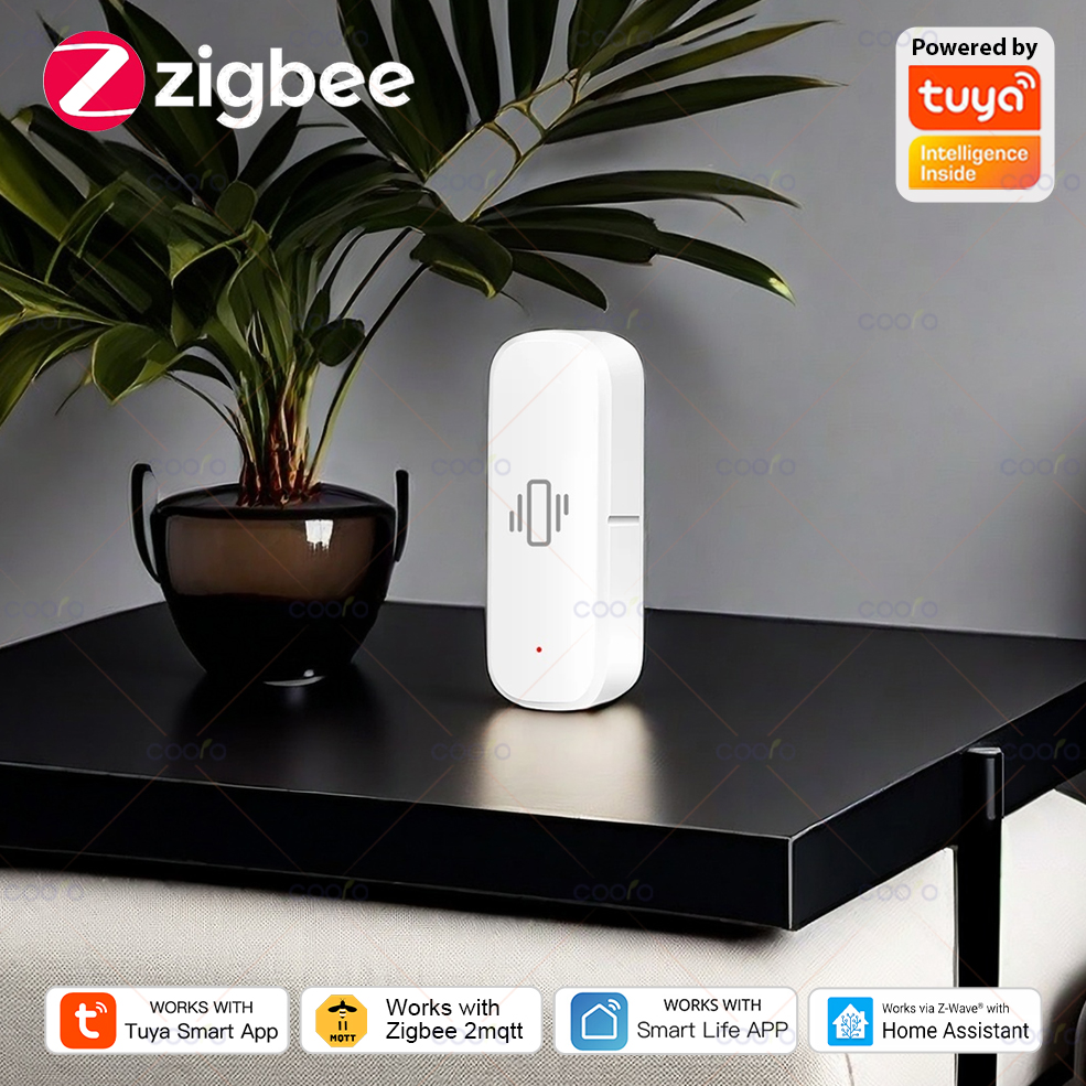 Smart ZigBee Vibration Sensor  - Home Security Technology recensie en prijs