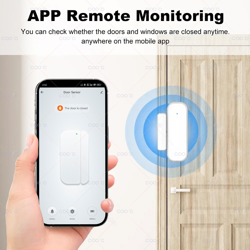 Zigbee 3.0 Door Window Sensor  - Home Security Technology recensie en prijs
