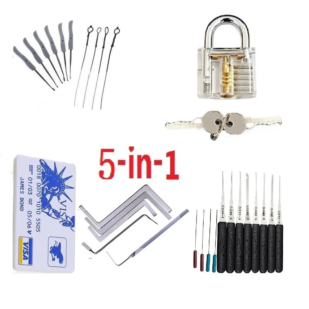 5IN1 Broken lock take out tool - Lock Picking Set recensie en prijs