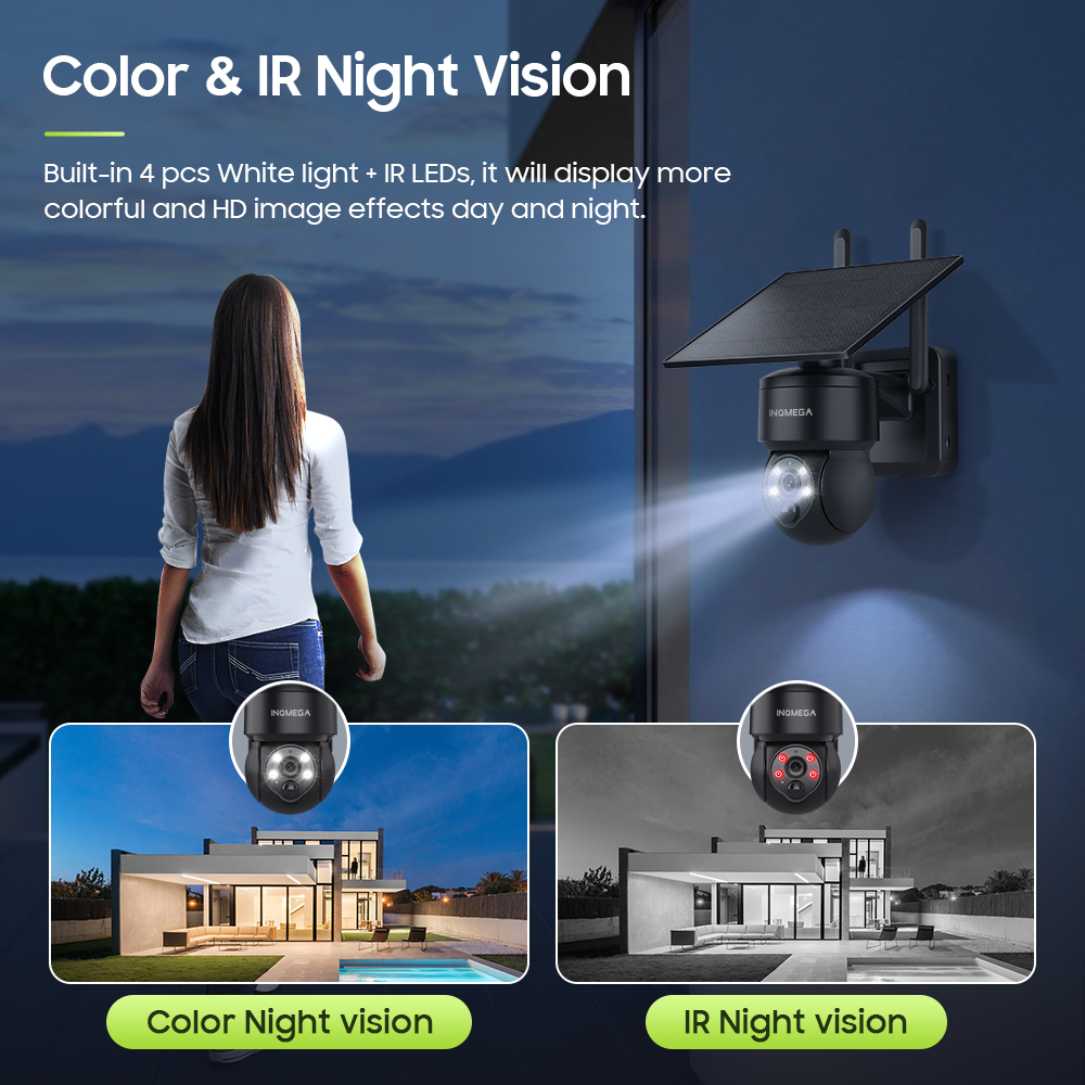 INQMEGA 8MP TUYA Solar Camera  - Home Security Wifi Camera recensie en prijs