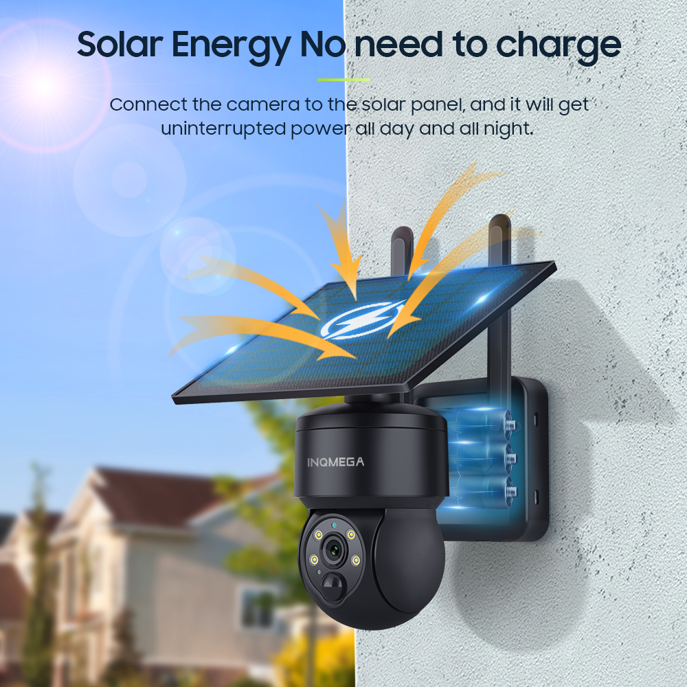 INQMEGA 8MP TUYA Solar Camera  - Home Security Wifi Camera recensie en prijs