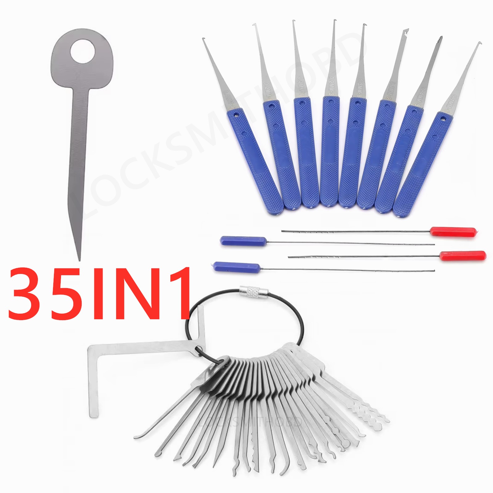 35PCS Broken Key Extractor Set - Lock Picking Set recensie en prijs