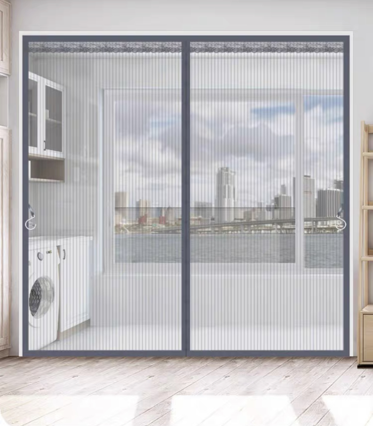 Extra Large Grey Magnetic Scre - Home Security Doors recensie en prijs