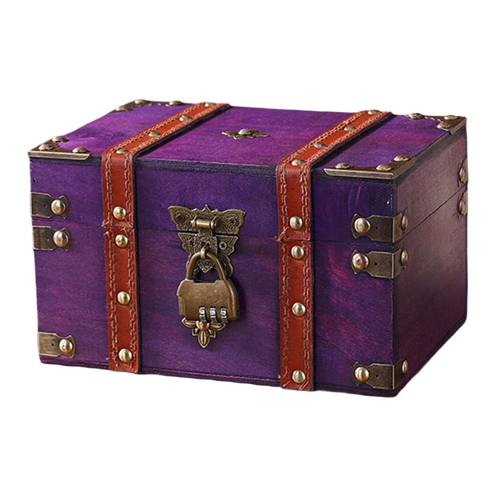 Secure Wooden Treasure Box wit - Home Security Key Box recensie en prijs