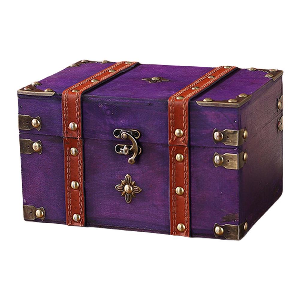 Secure Wooden Treasure Box wit - Home Security Key Box recensie en prijs