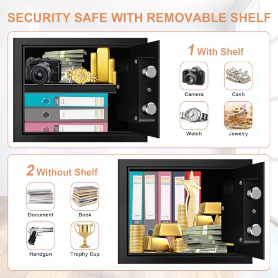 Safe Box Fireproof Waterproof  - Home Security Key Box recensie en prijs