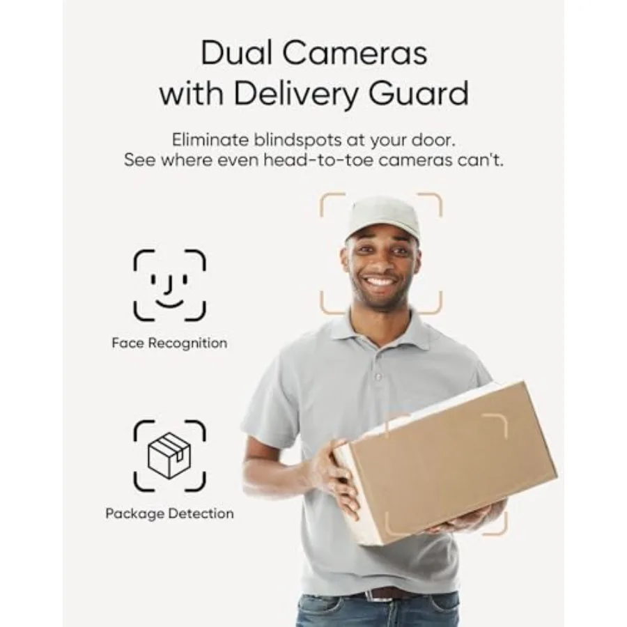 Video Doorbell E340 for home s - Home Security Cameras No Subscription recensie en prijs