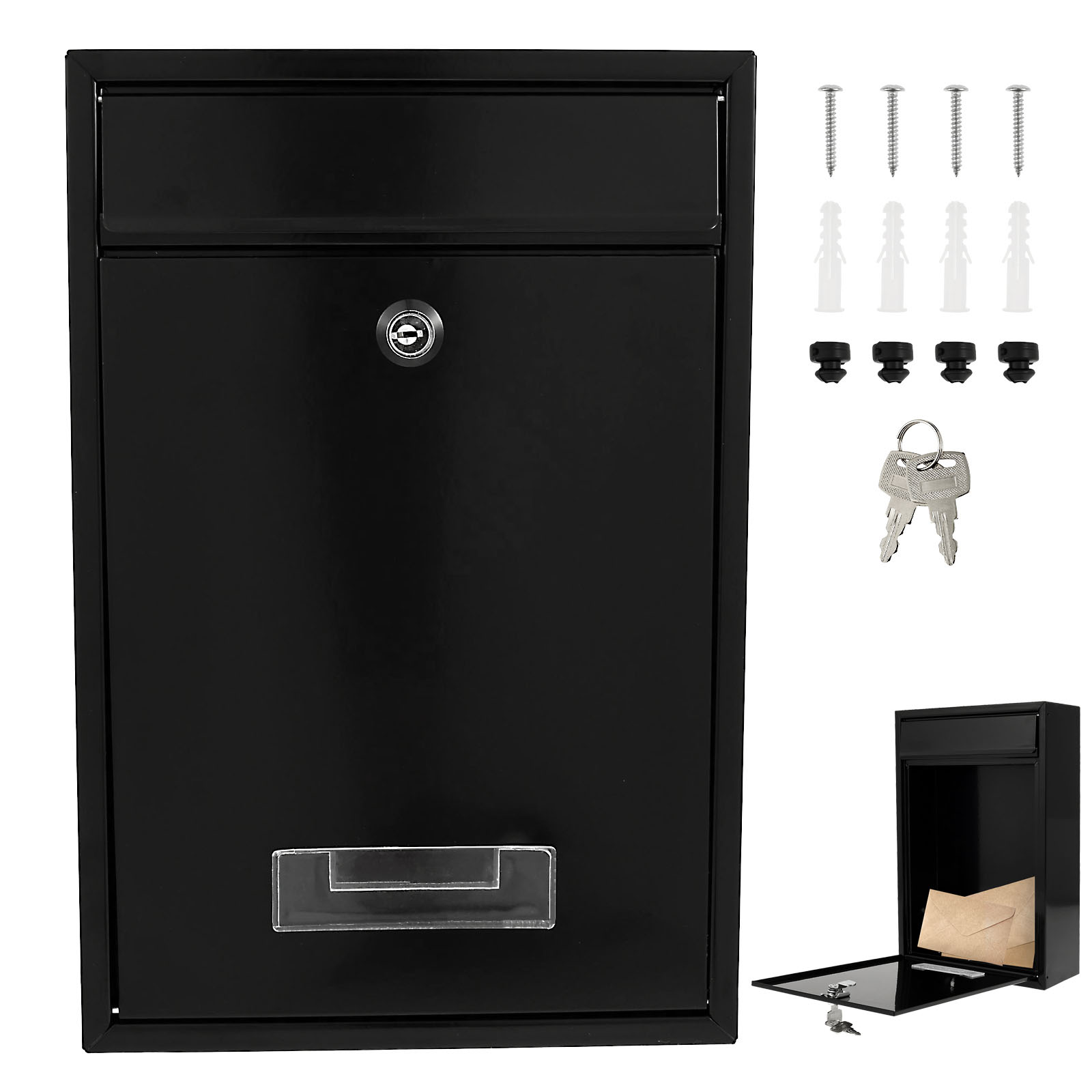 Metal Wall Mount Mailbox Outdo - Home Security Key Box recensie en prijs