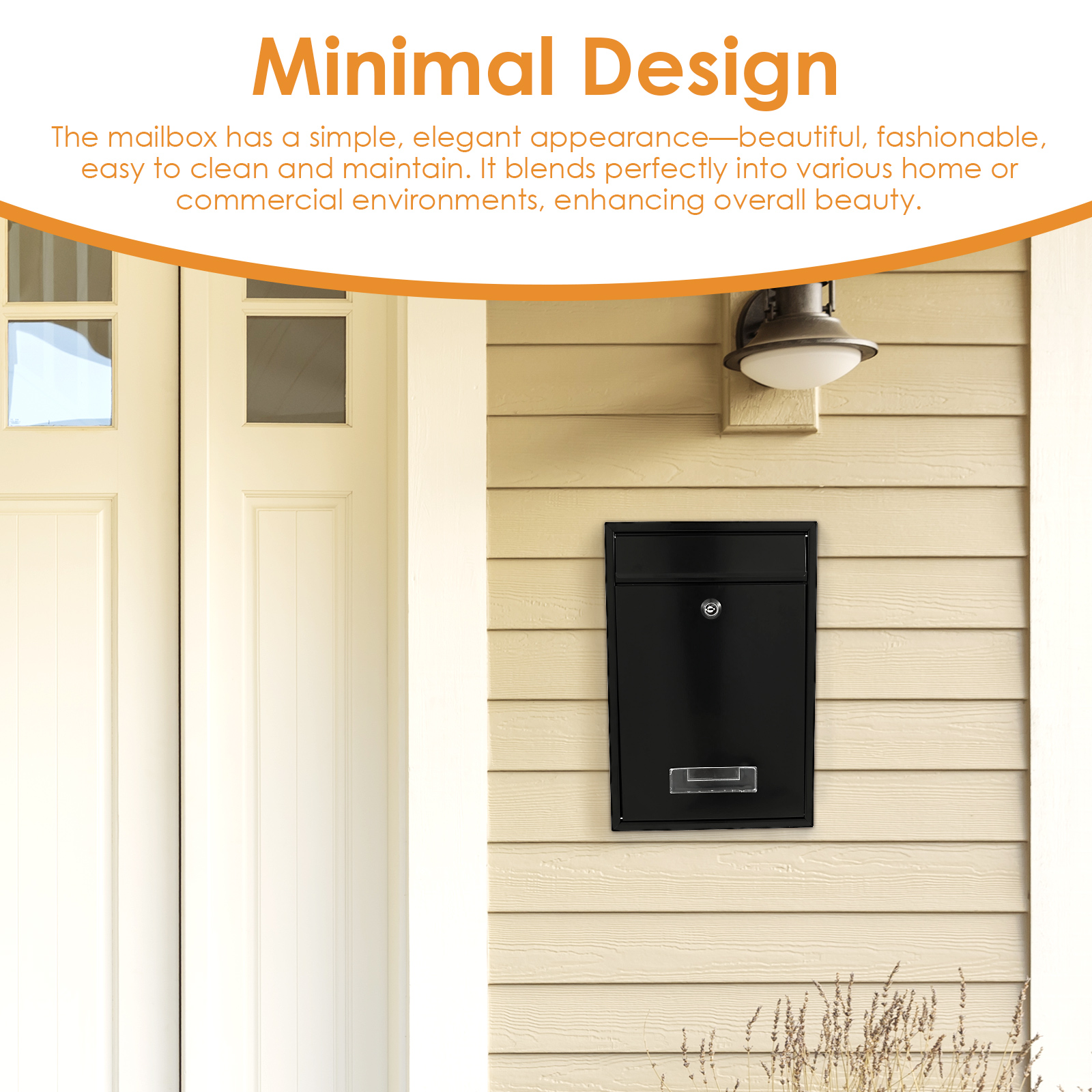 Metal Wall Mount Mailbox Outdo - Home Security Key Box recensie en prijs