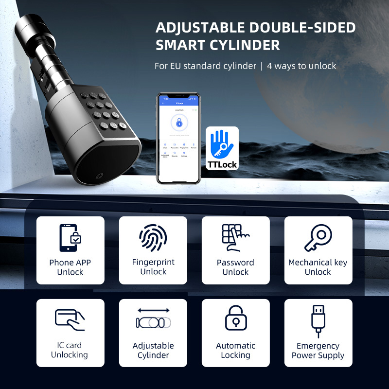 Smart Euro Cylindrical Door Lo - Home Security Installation recensie en prijs