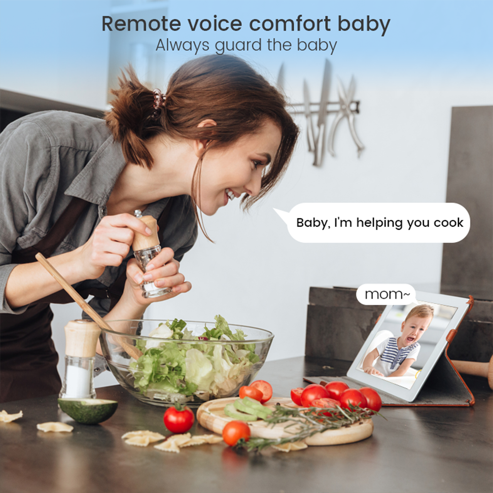 4MP WiFi xiaovv indoor Baby Mo - Home Security Installation recensie en prijs