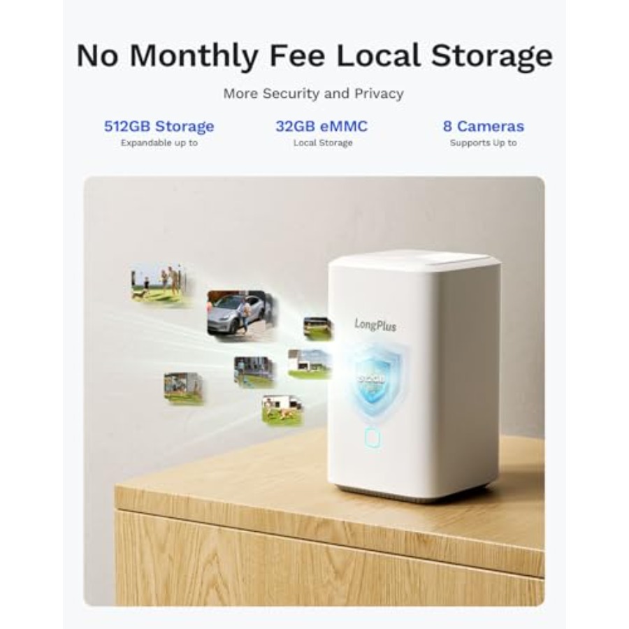 Wireless outdoor security came - Home Security Cameras No Subscription recensie en prijs