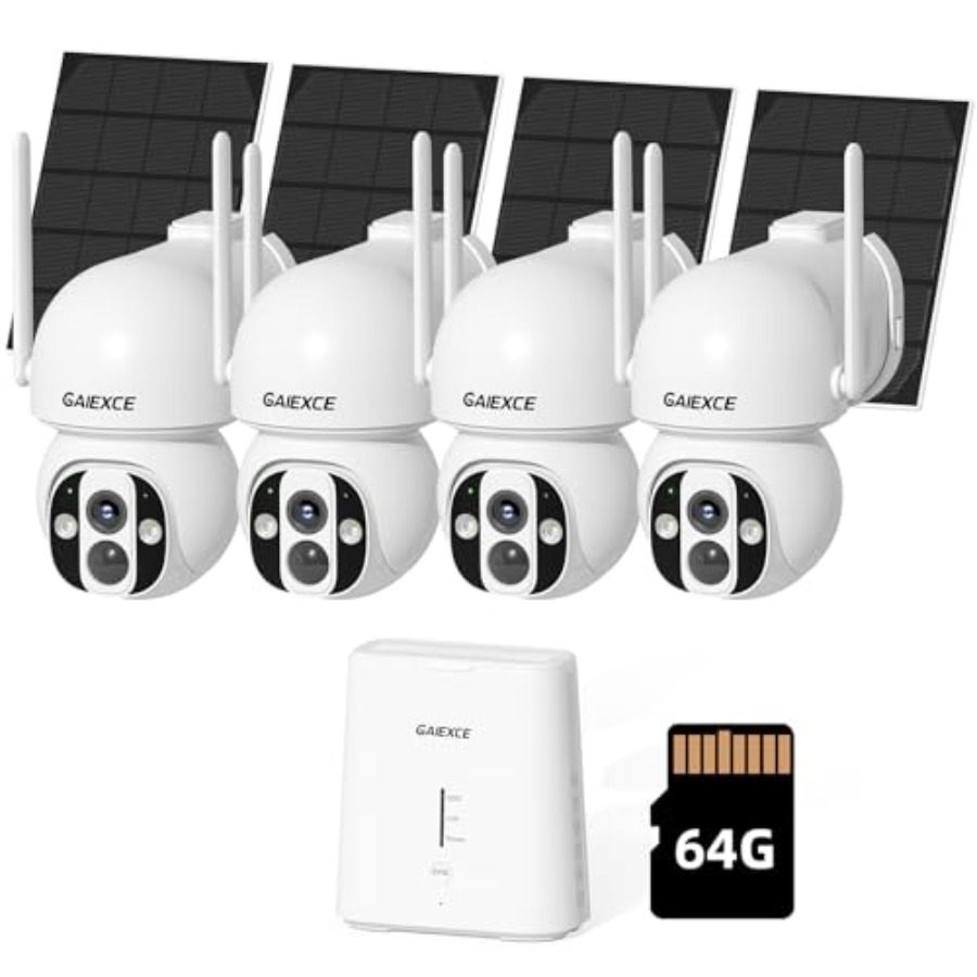 Outdoor wireless solar securit - Home Security Cameras No Subscription recensie en prijs