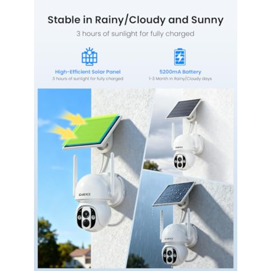 Outdoor wireless solar securit - Home Security Cameras No Subscription recensie en prijs
