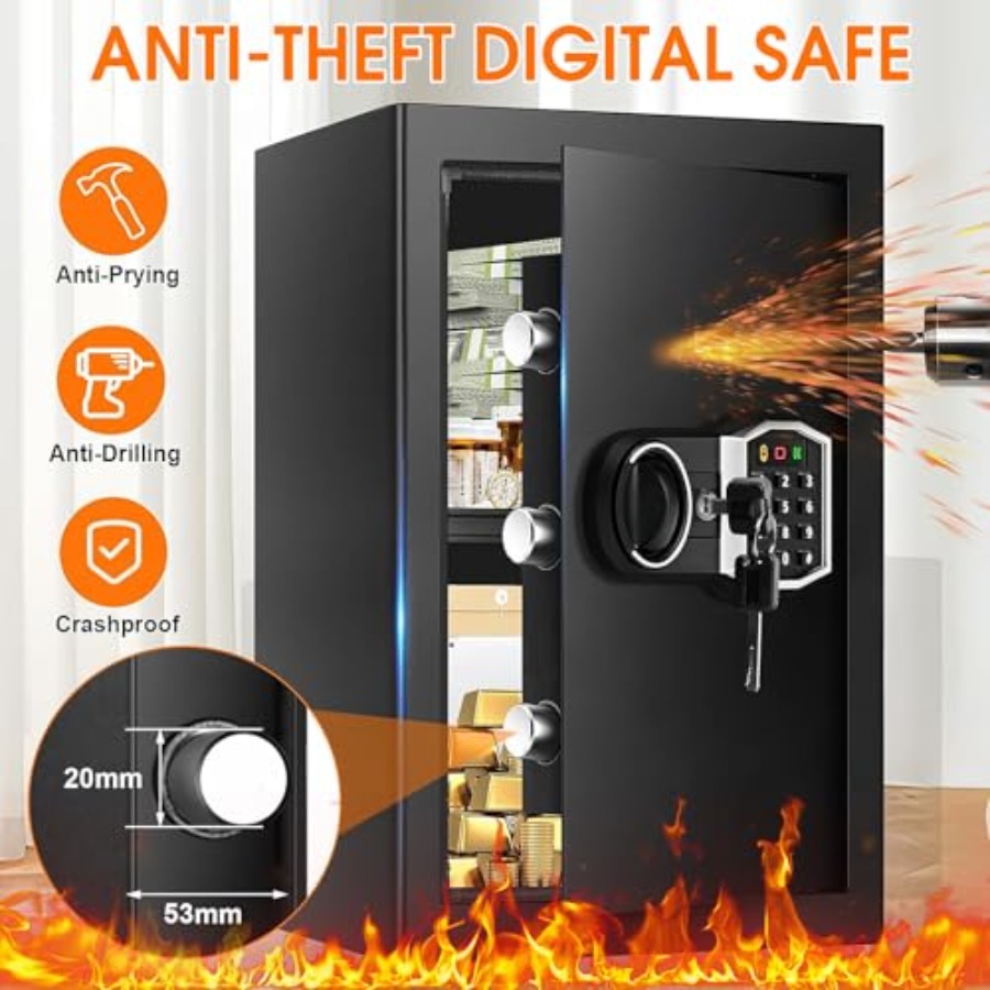 Home security safe: 3.4 cu ft  - Home Security Key Box recensie en prijs
