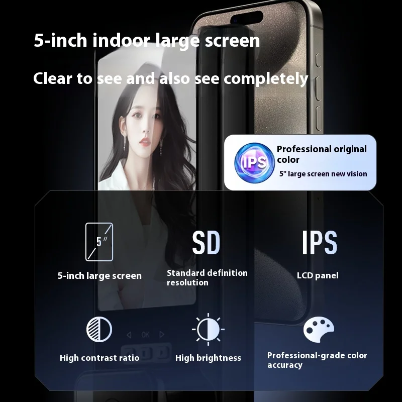 TLF For S93 Smart Door  Wooden - Home Security Doors recensie en prijs