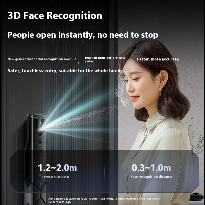 TLF For S93 Smart Door  Wooden - Home Security Doors recensie en prijs