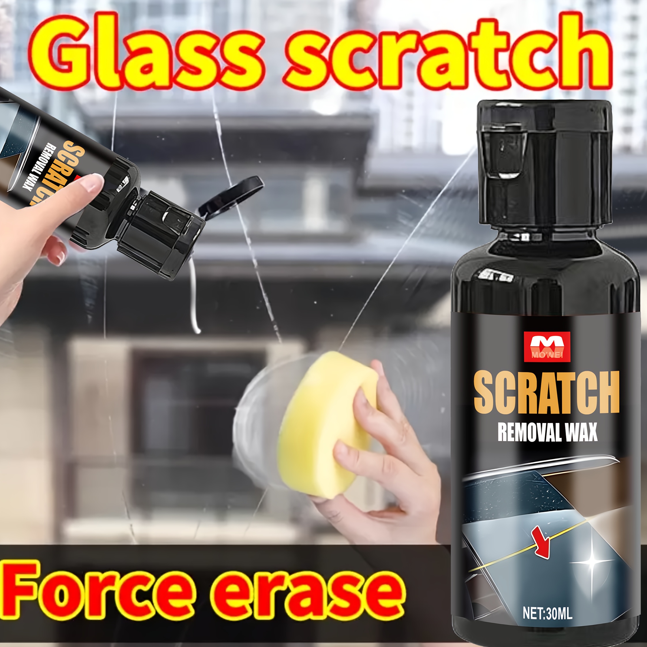Glass Scratch Remover - Cabine - Glass Break Detector recensie en prijs
