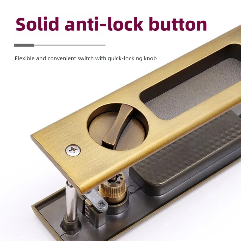 Black Sliding Door Lock with K - Home Security Doors recensie en prijs