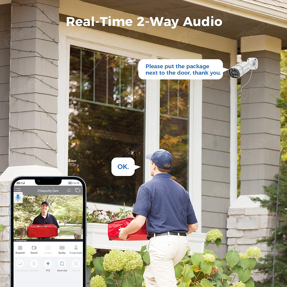 4K PoE Security Camera System  - Home Security And Camera Systems recensie en prijs