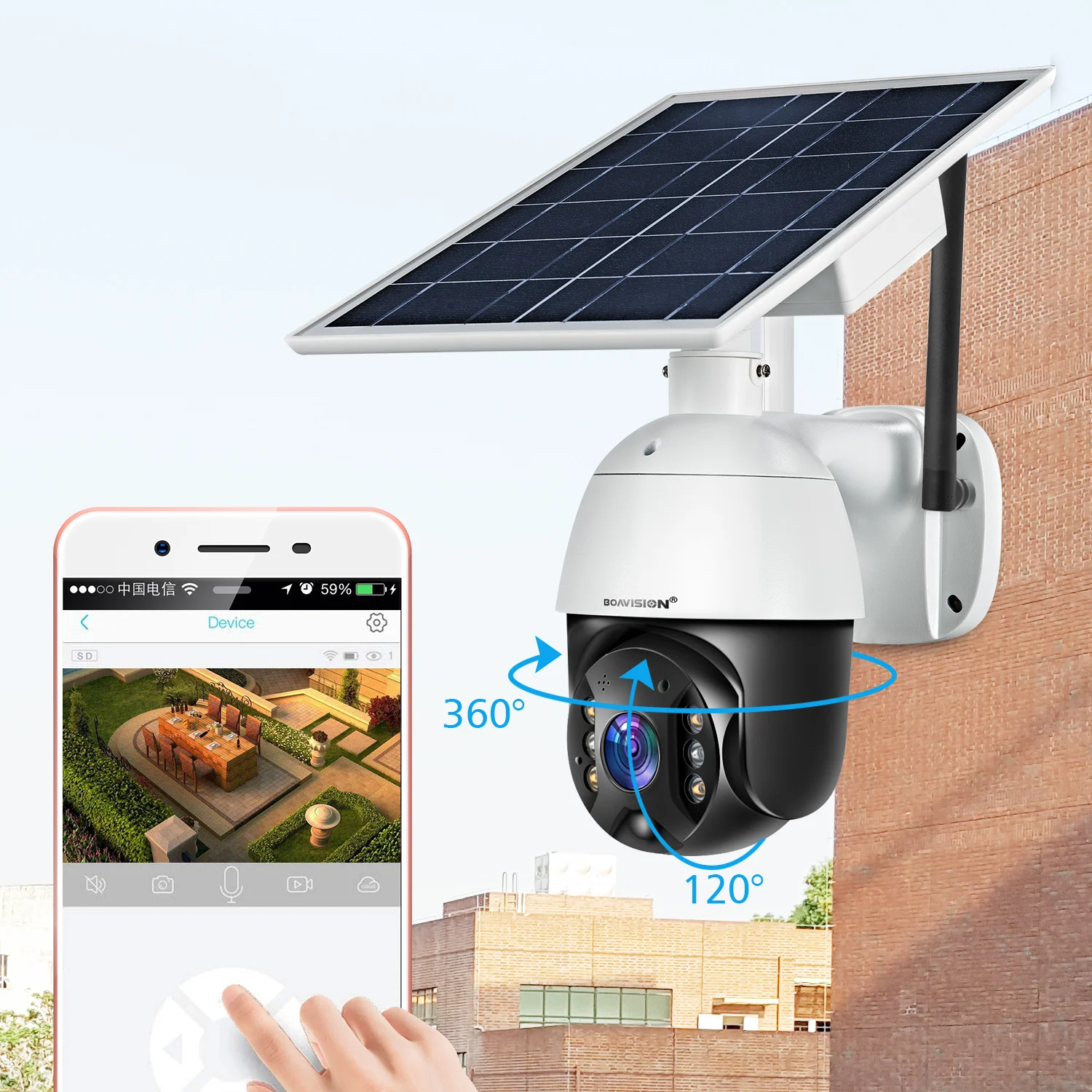 BOAVISION Wireless Security Ca - Home Security Radar System recensie en prijs