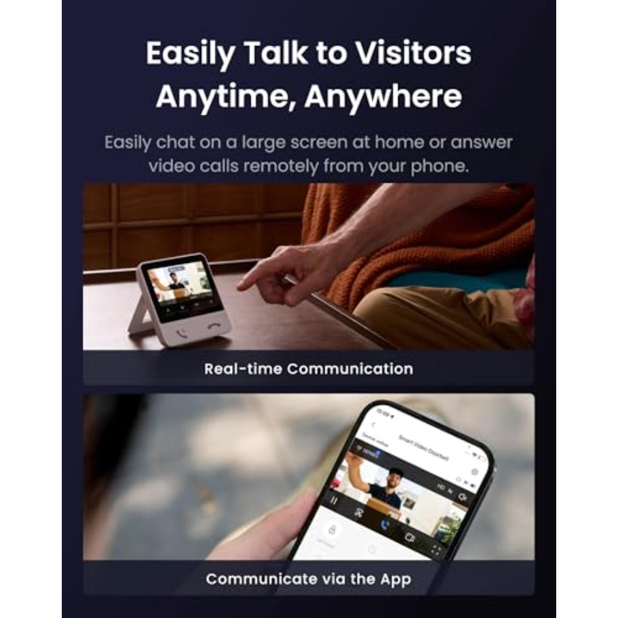 Video Doorbell Camera Wireless - Home Security Cameras No Subscription recensie en prijs