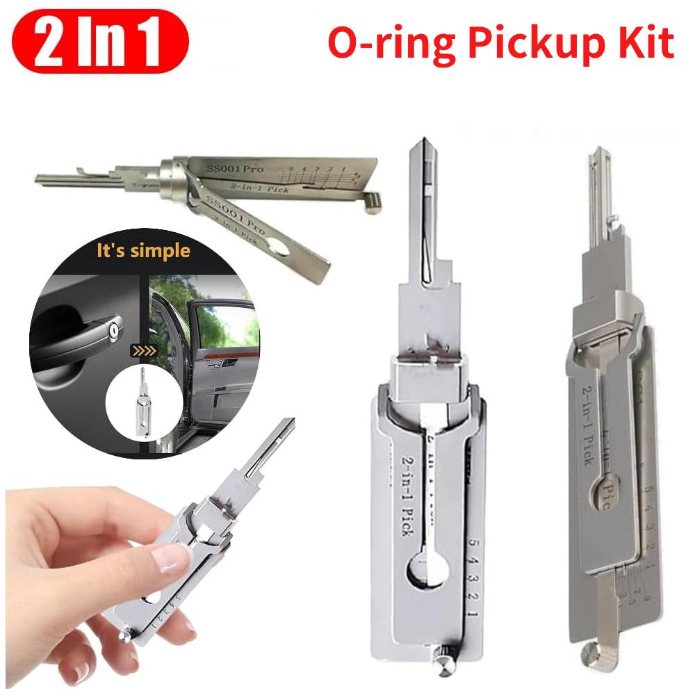 SS001 pro Stainless Steel Key  - Lock Picking Set recensie en prijs