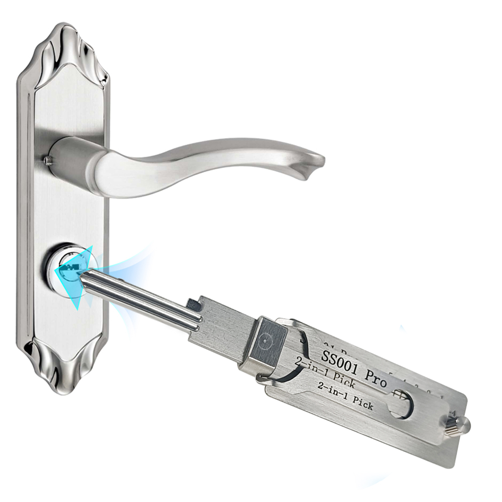 SS001 pro Stainless Steel Key  - Lock Picking Set recensie en prijs
