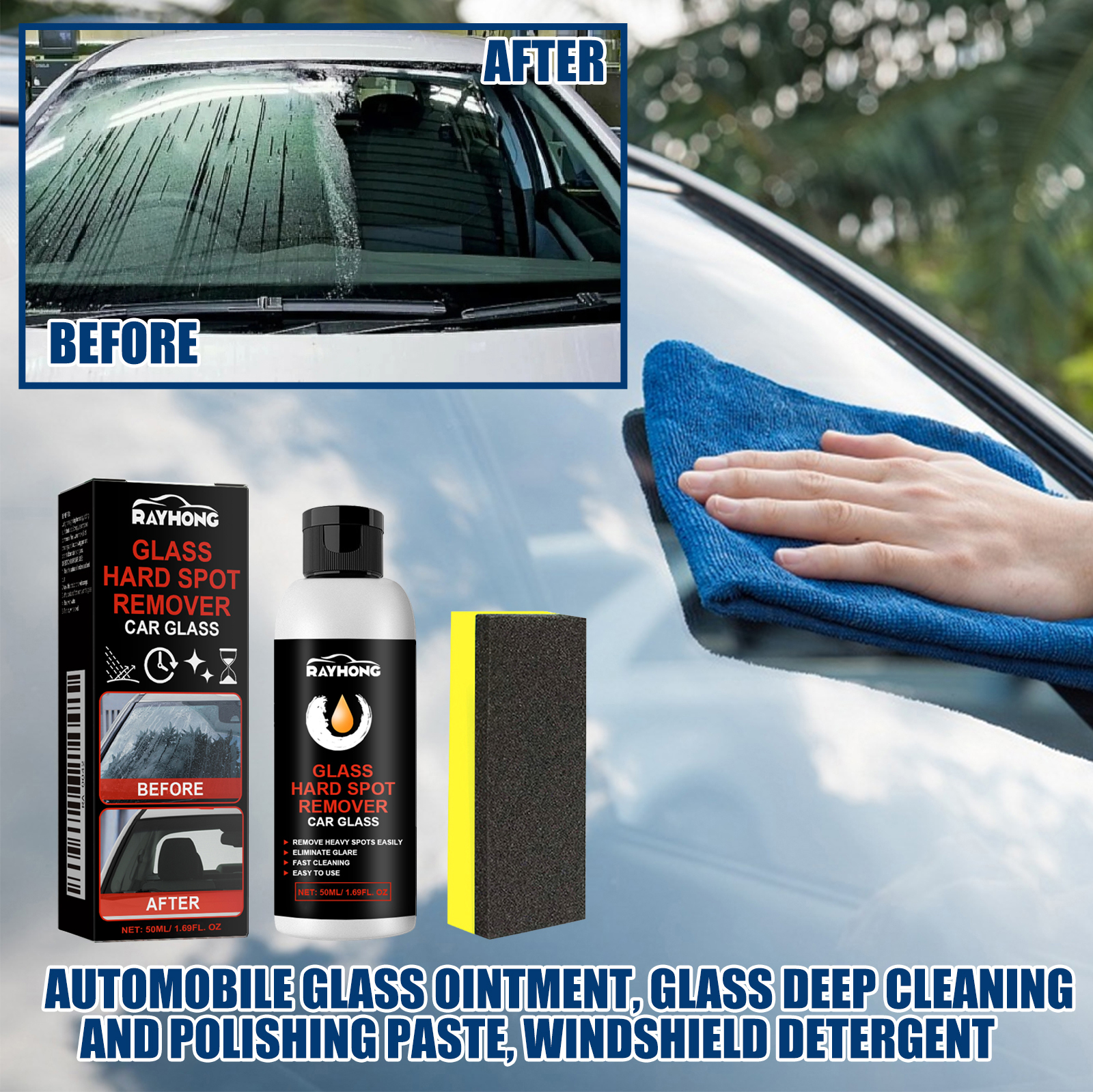 Car Glass Polishing Paste Wind - Glass Break Detector recensie en prijs
