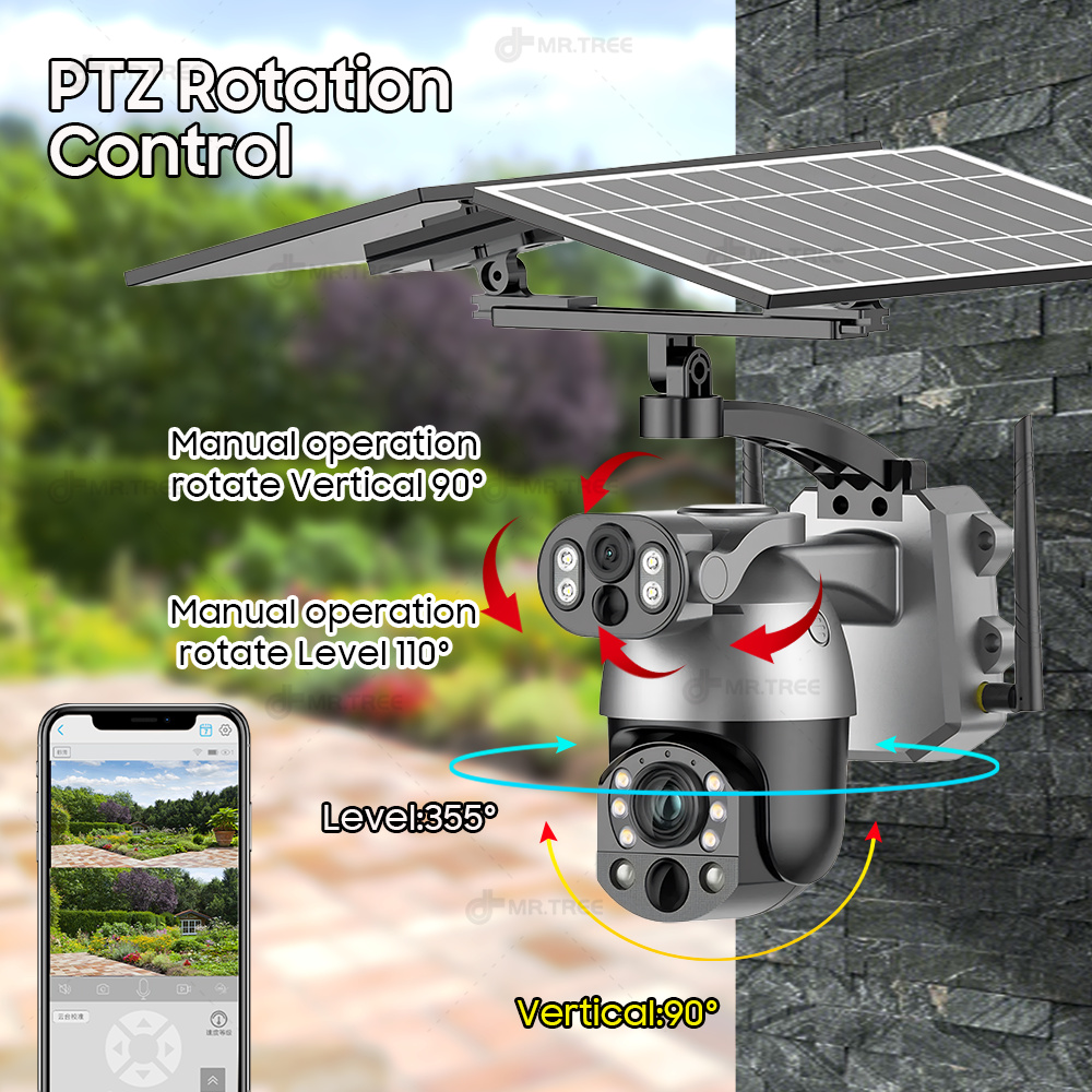4K 50X Optical Zoom Dual Lens  - Home Security Wifi Camera recensie en prijs