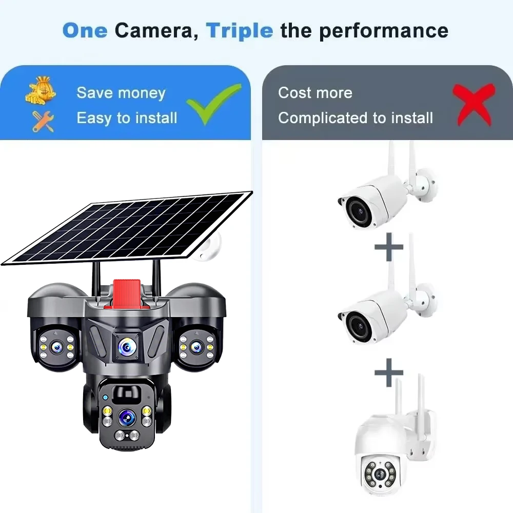KERUI Outdoor PTZ 6MP 4G SIM W - Home Security Wifi Camera recensie en prijs