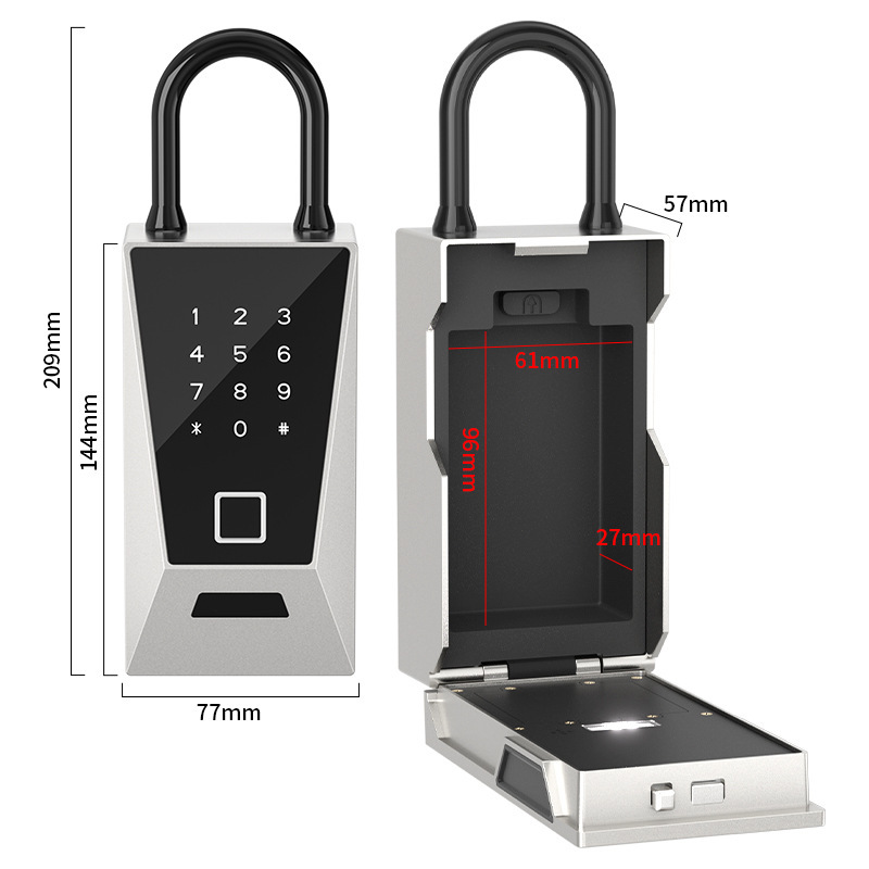 Smart Password Fingerprint IC  - Home Security Key Box recensie en prijs