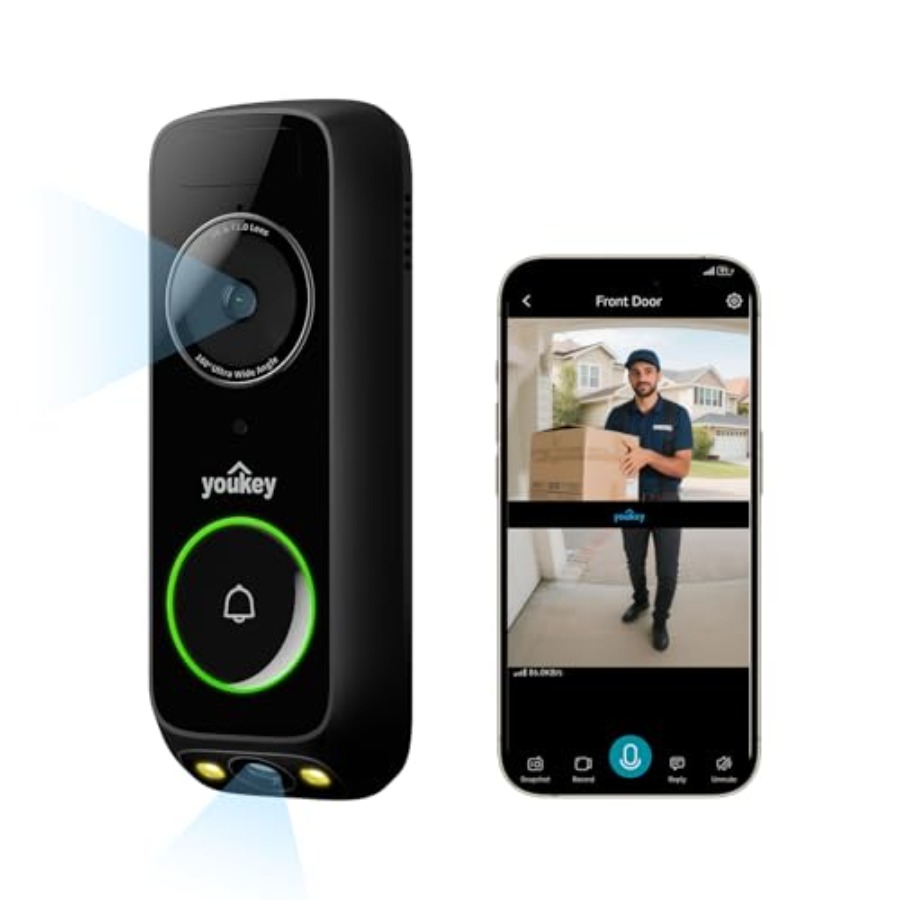 Wireless doorbell camera for h - Home Security Cameras No Subscription recensie en prijs