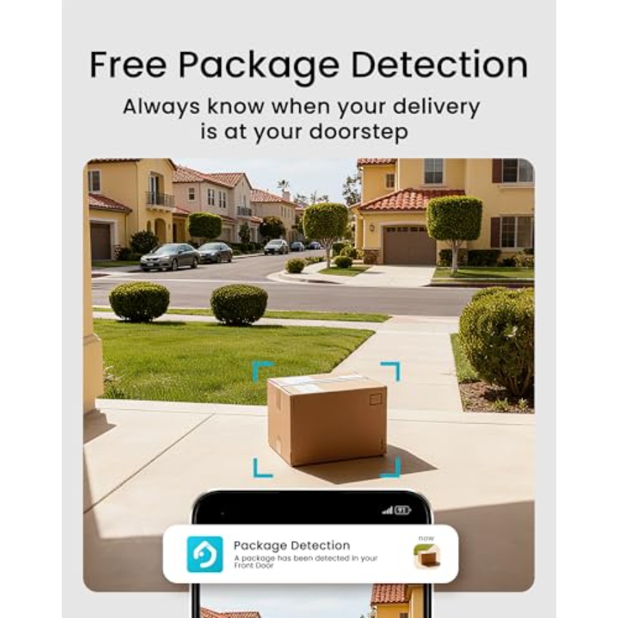 Wireless doorbell camera for h - Home Security Cameras No Subscription recensie en prijs