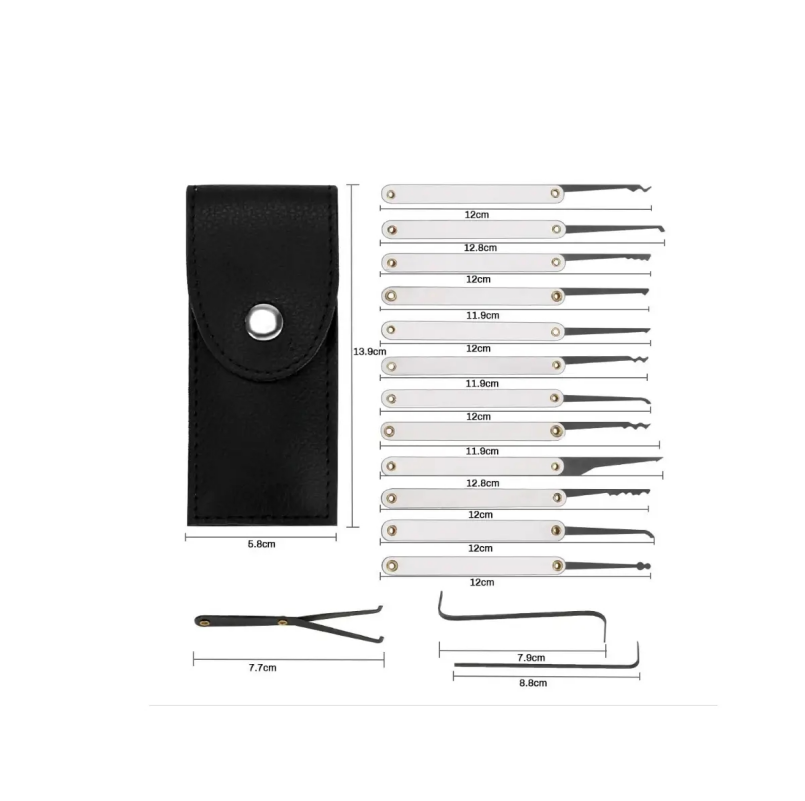 15pcs Kit Multi functional Too - Lock Picking Set recensie en prijs