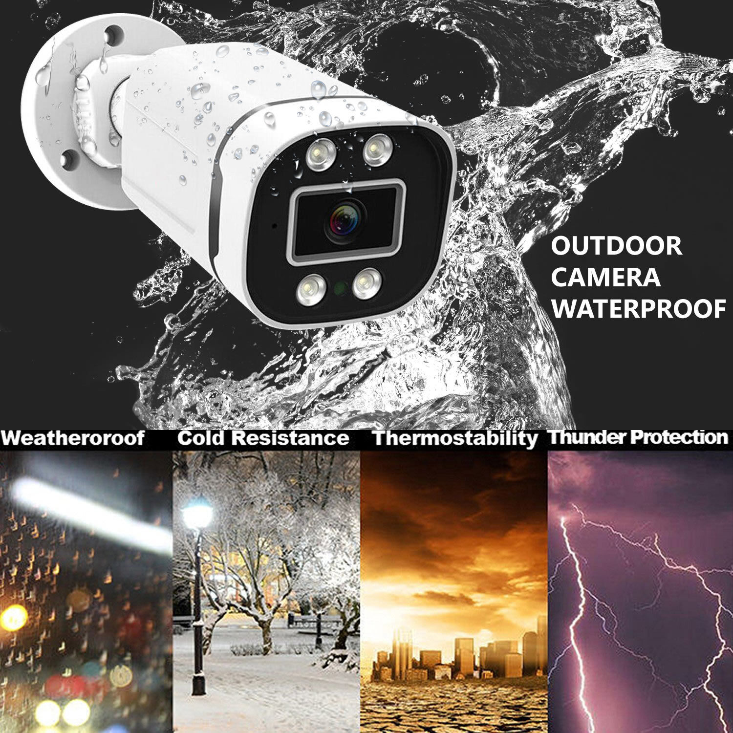 4CH 8CH AHD 2MP 5MP AHD Outdoo - Home Security And Camera Systems recensie en prijs