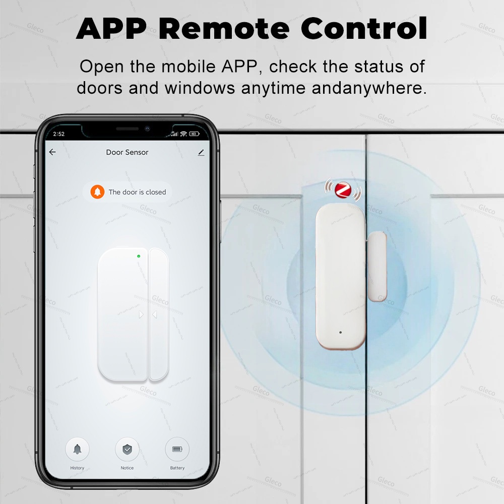 Tuya Zigbee Door Window Sensor - Home Security Technology recensie en prijs
