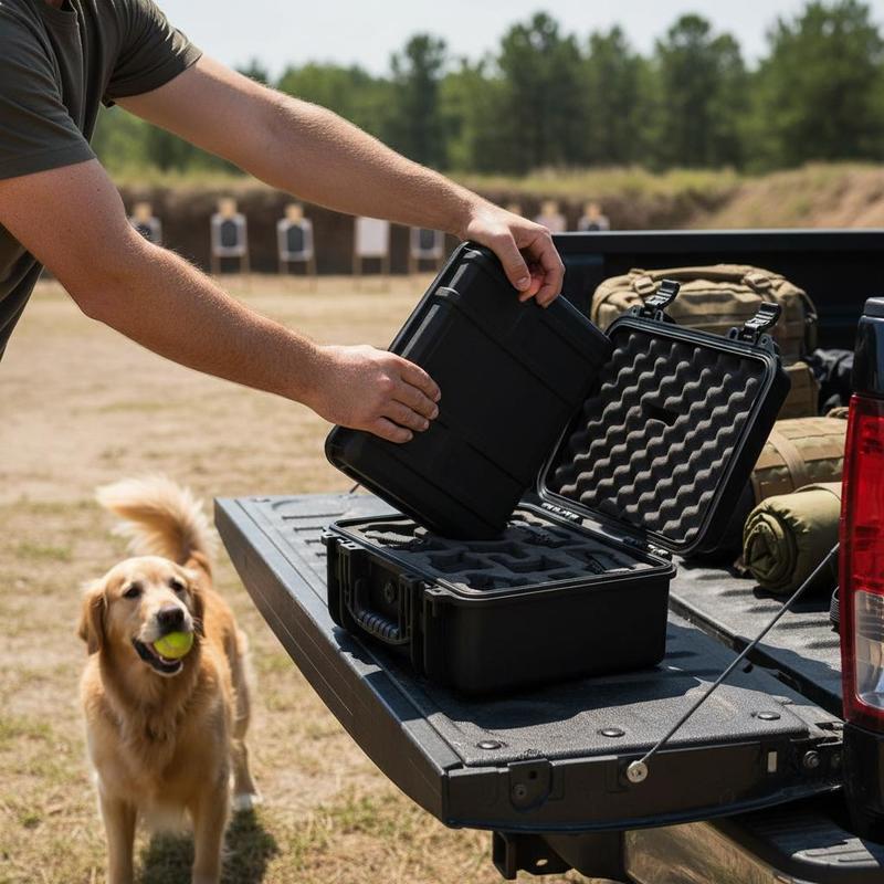 Gun Storage Box 15 x 12 x 10 I - Home Security Key Box recensie en prijs