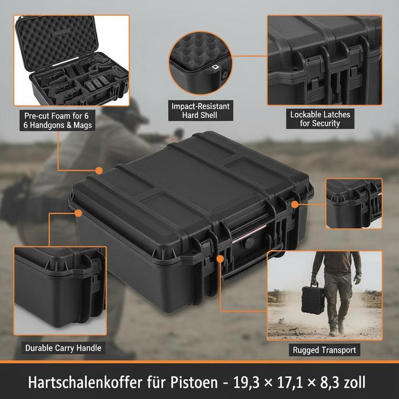 Gun Storage Box 15 x 12 x 10 I - Home Security Key Box recensie en prijs