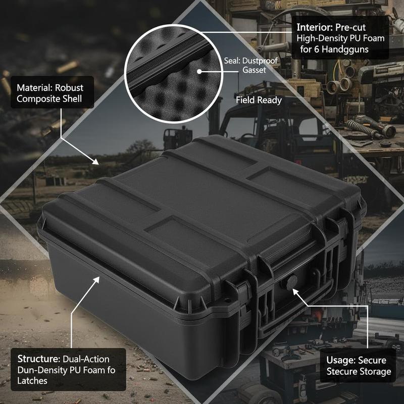 Gun Storage Box 15 x 12 x 10 I - Home Security Key Box recensie en prijs
