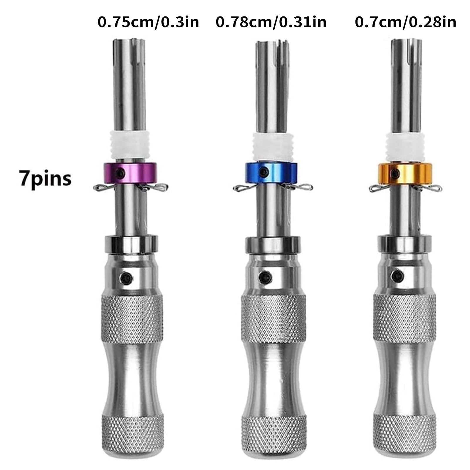 7 Pins Tubular Lock Pick Tool  - Lock Picking Set recensie en prijs